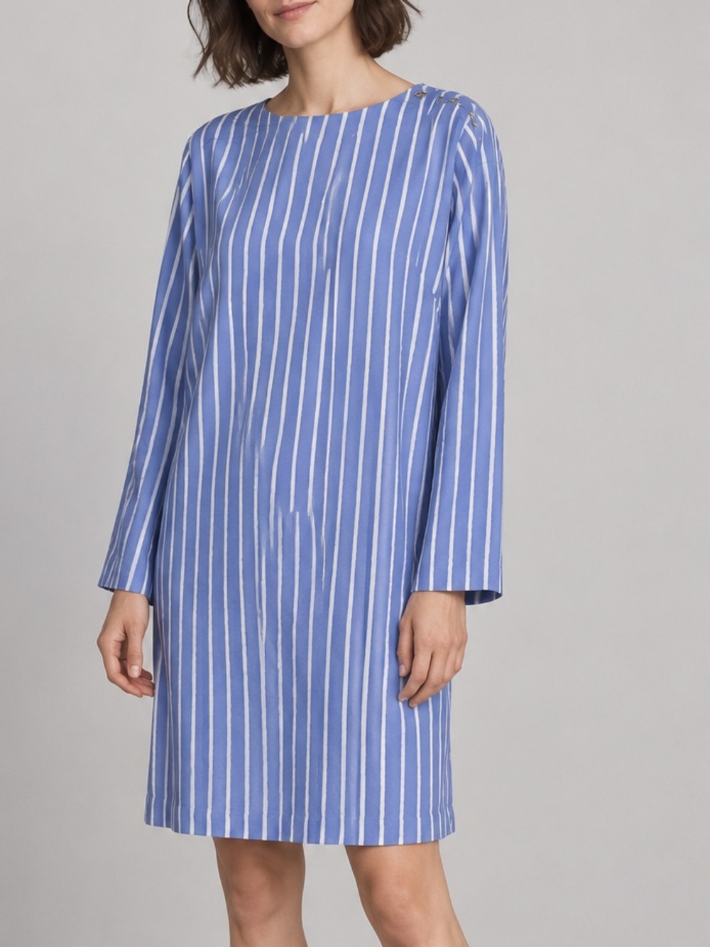 Marimekko Aida Silk Striped Shift Dress Sz. 36 (US XS/S)